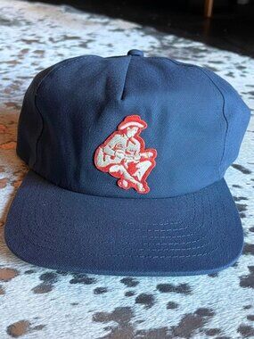 Sendero Provisions Co The Hank Hat Snapback Navy Blue NWOT Patch